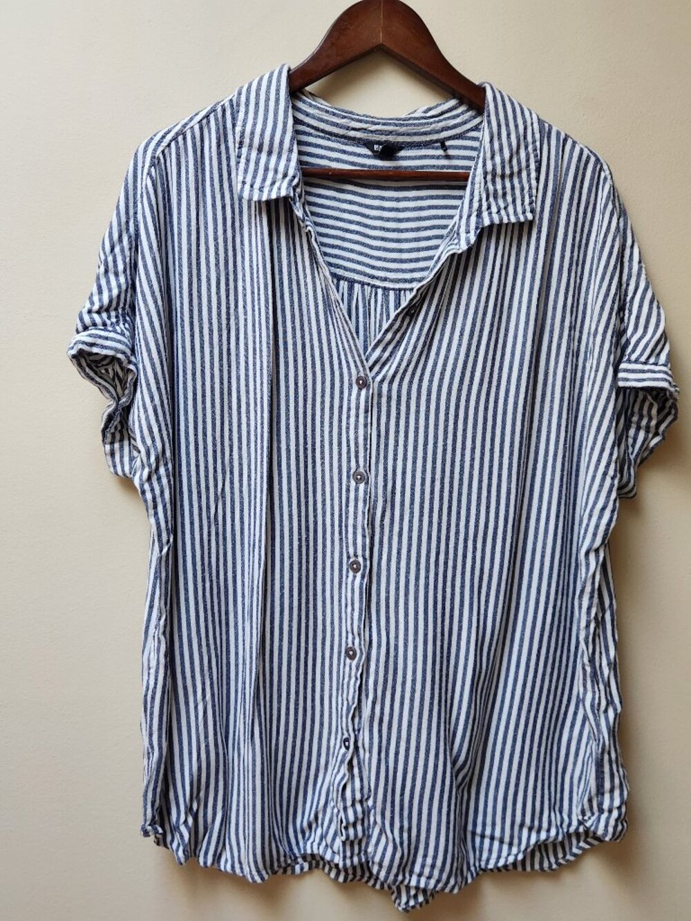 Buffalo David Bitton stripe blouse / XL